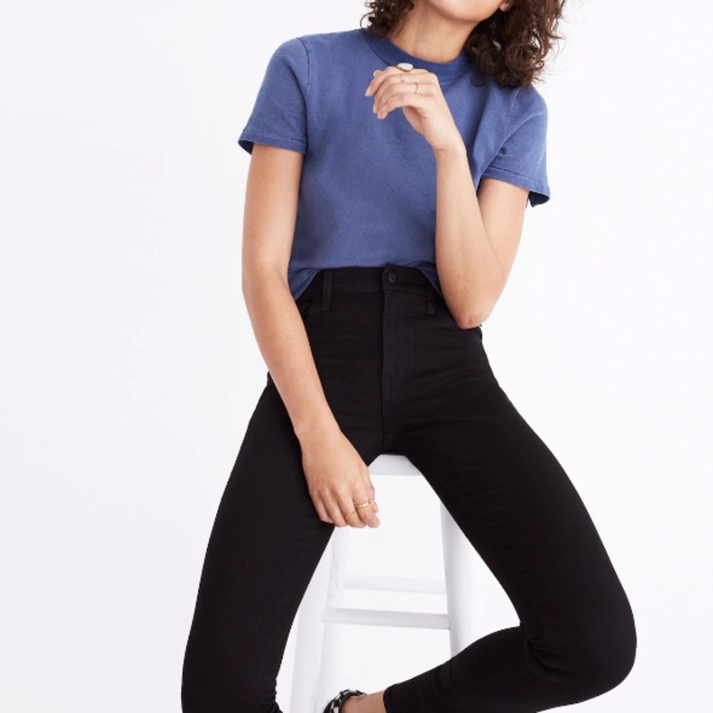 Madewell Roadtripper Dark Black Jeans